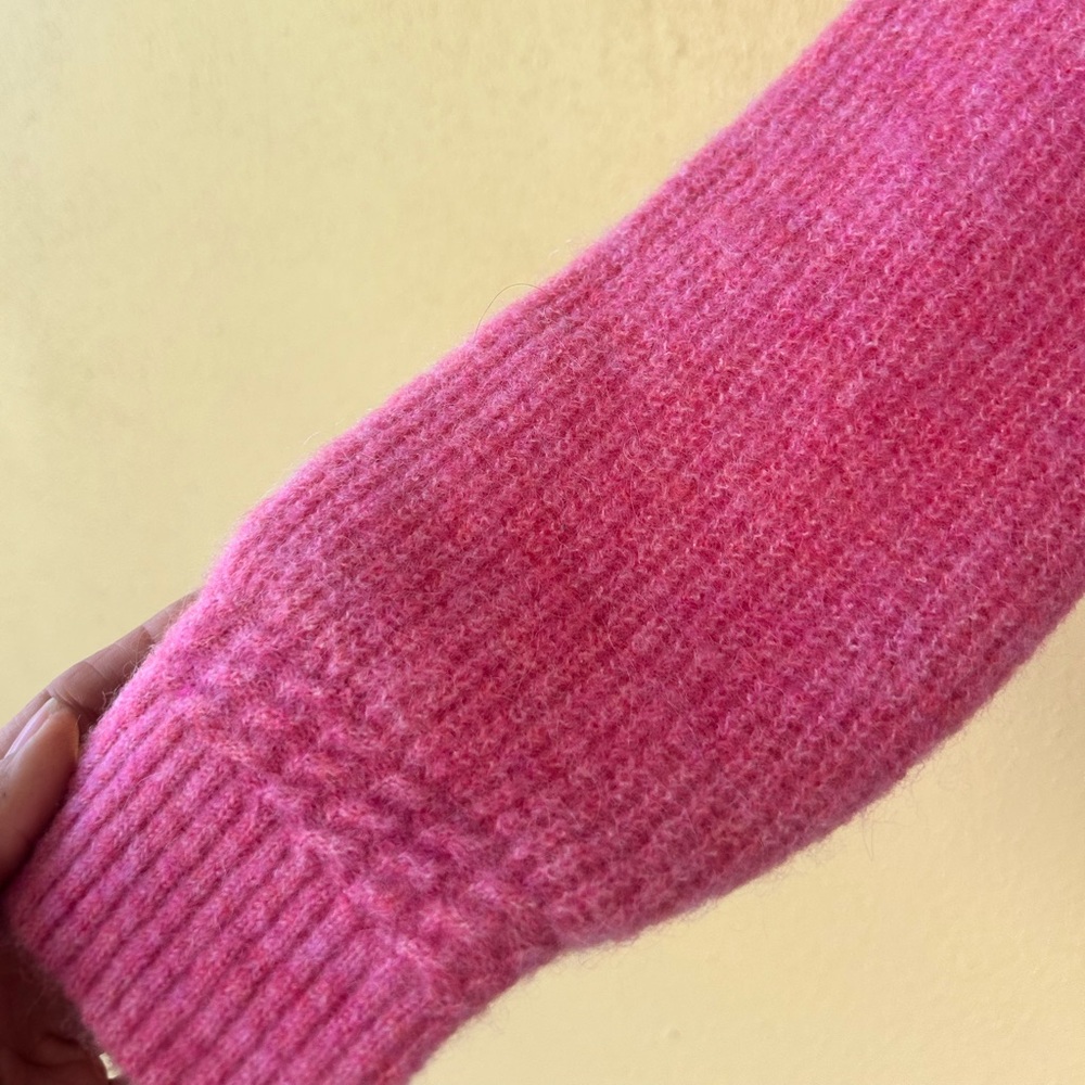 Sezane Brad Sweater Size XS Pink - Picture 6 of 12